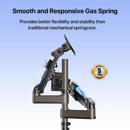 Stackable Dual Gaming Monitor Arm